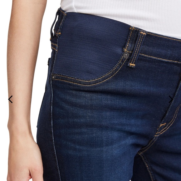 7 For All Mankind Maternity Ankle Skinny Jeans - Picture 2 of 3